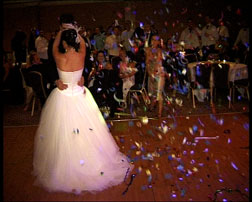 anthony and tracey wedding first dance at Hilton birmingham